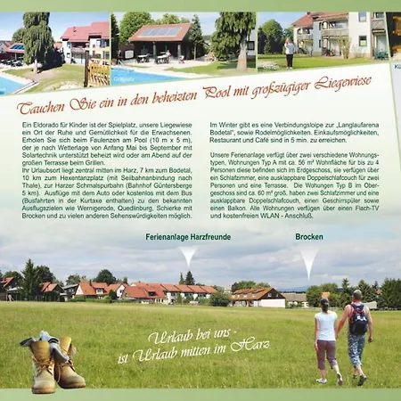 Ferienanlage Harzfreunde Lägenhet *